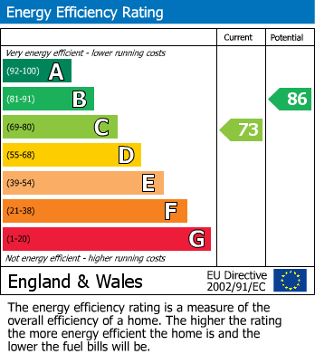 Energy Performance Certificate for Coriander Way, Lower Earley, Reading