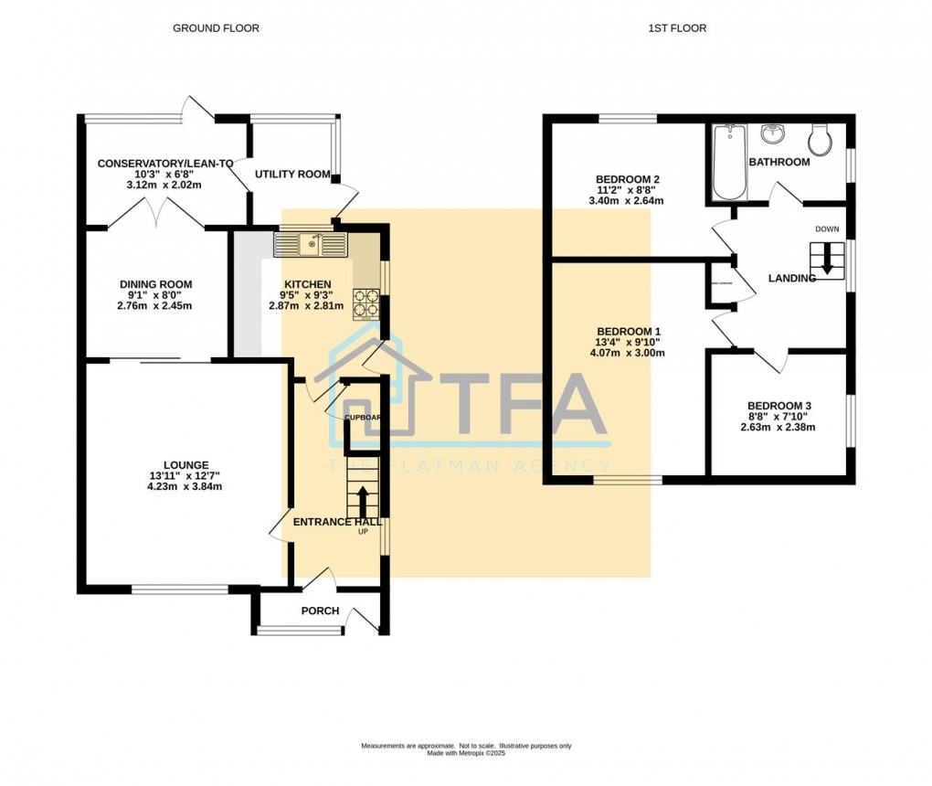 Floorplan for Drayton Road, Reading