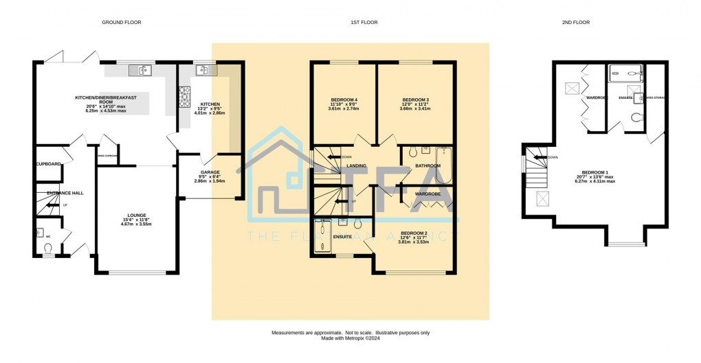 Floorplan for Jasmine Square, Woodley