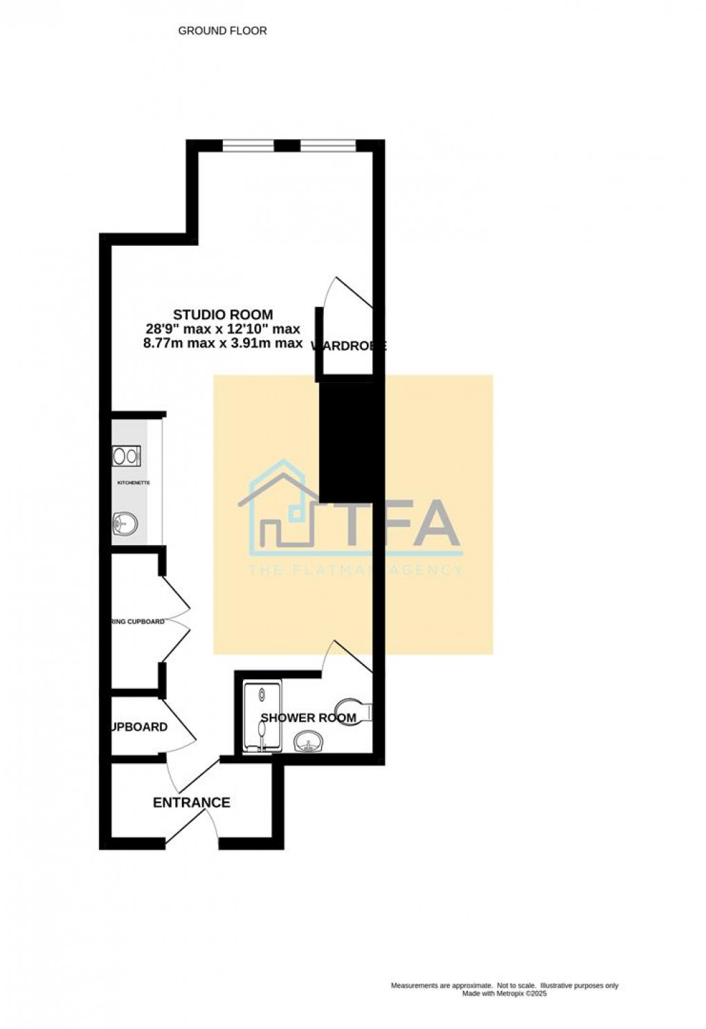 Floorplan for Castle Street, Reading