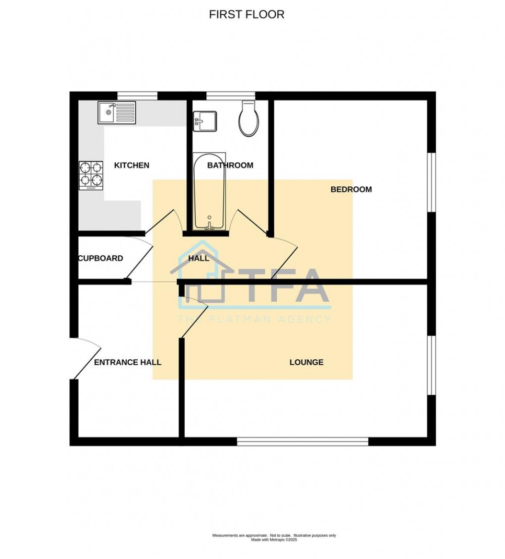 Floorplan for Redlands Road, Reading