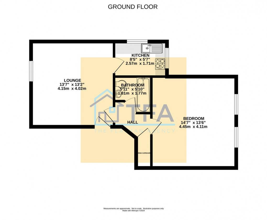 Floorplan for Alexandra Road, Reading