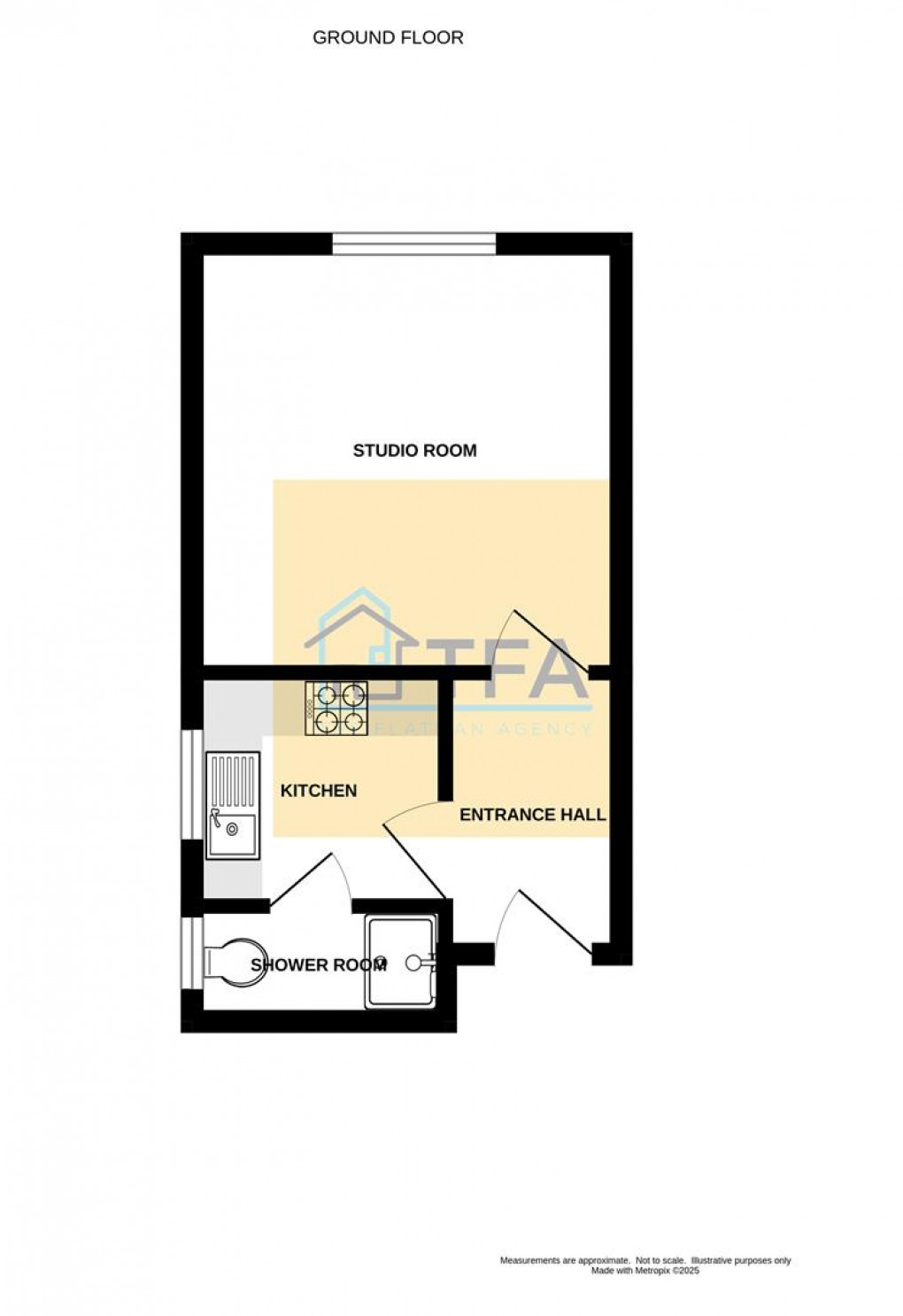 Floorplan for Oxford Road, Reading, Berkshire