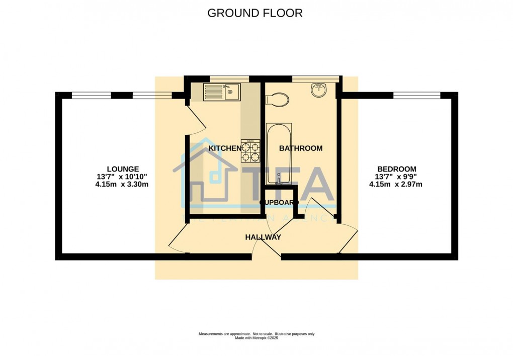 Floorplan for Kendrick Road, Reading