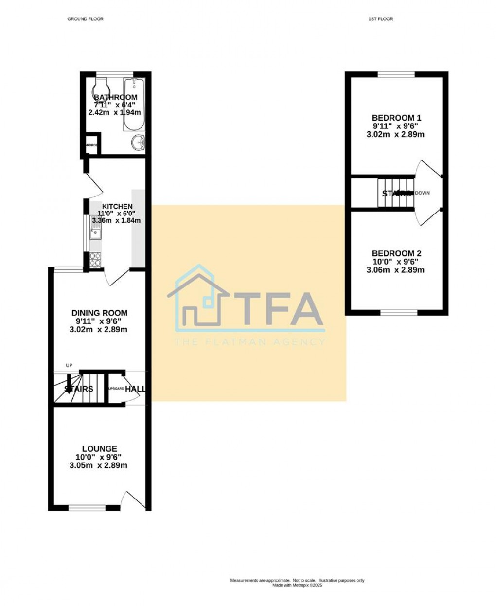 Floorplan for Cardigan Road, Reading