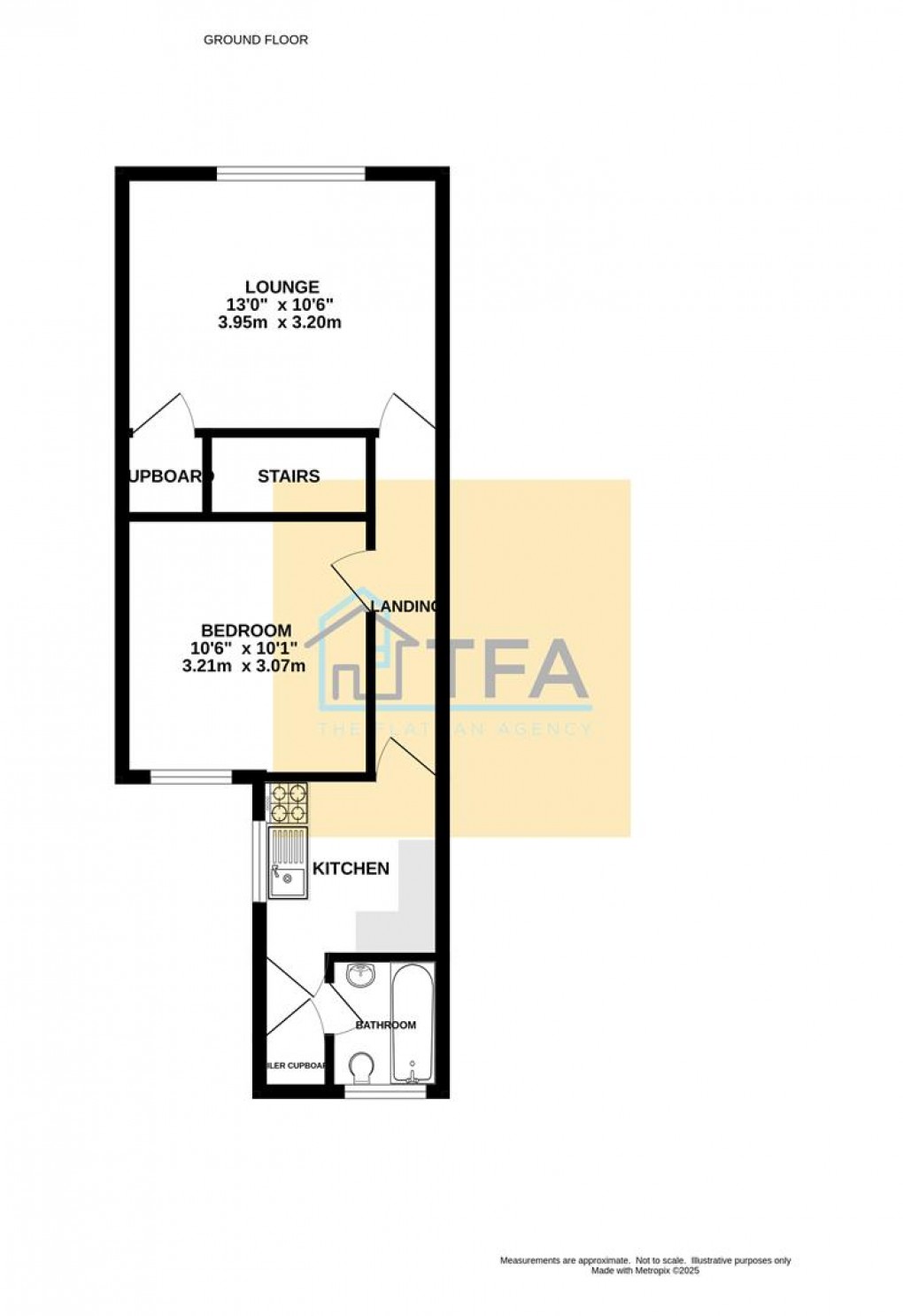Floorplan for Norton Road, Woodley