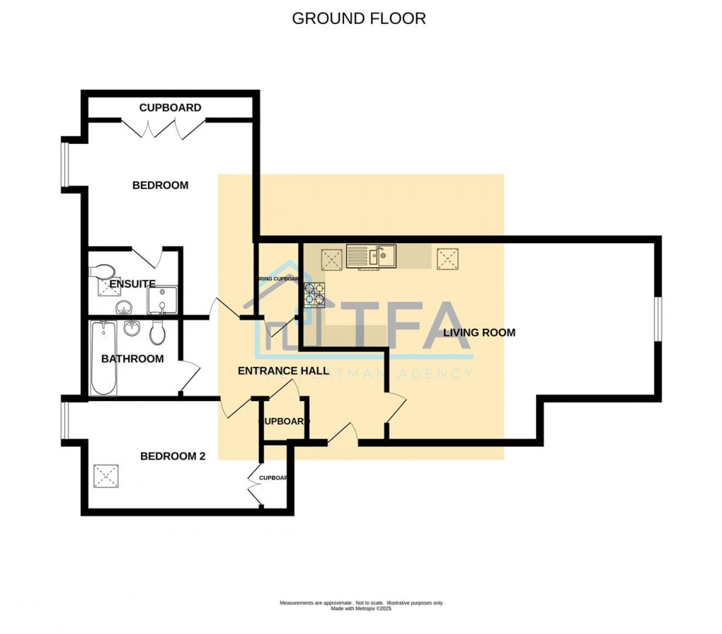 Floorplan for Forsete Place, Reading,