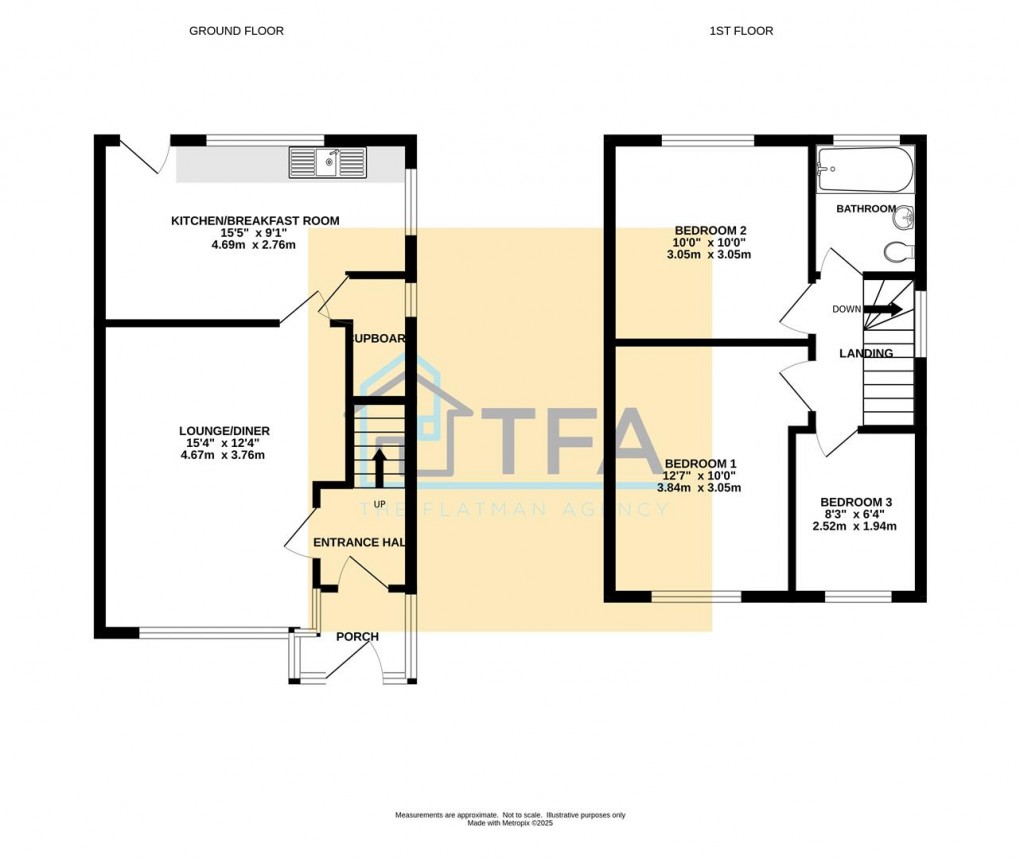 Floorplan for Thirlmere Avenue, Tilehurst